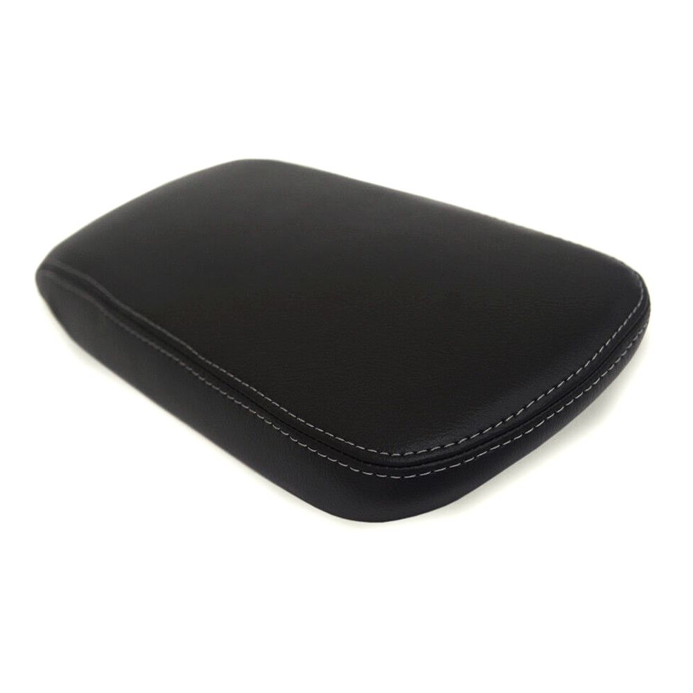 Console Armrest Leather Synthetic Cover For 2011-2014 Chrysler 200 Gray Stitch