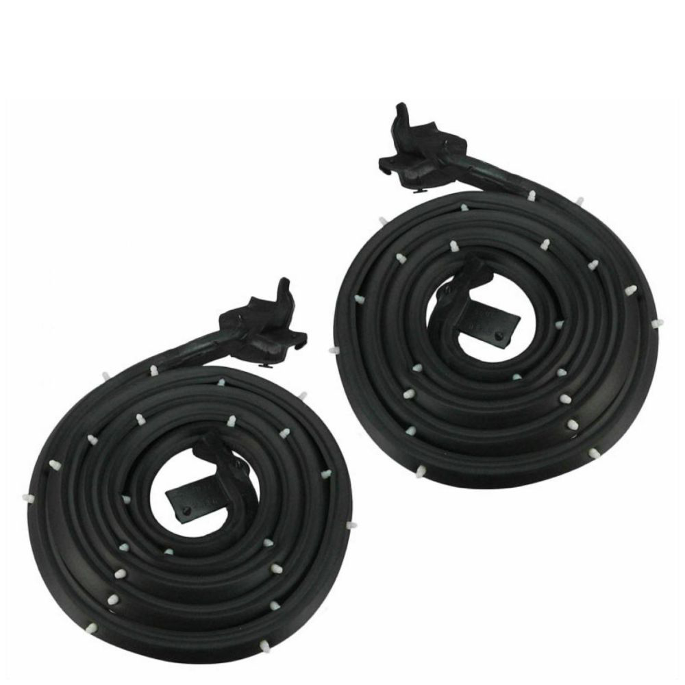 2 Sets Of - Door Weatherstrip Seals For 1965-1966 Buick Cadillac Chevy Olds Pontiac