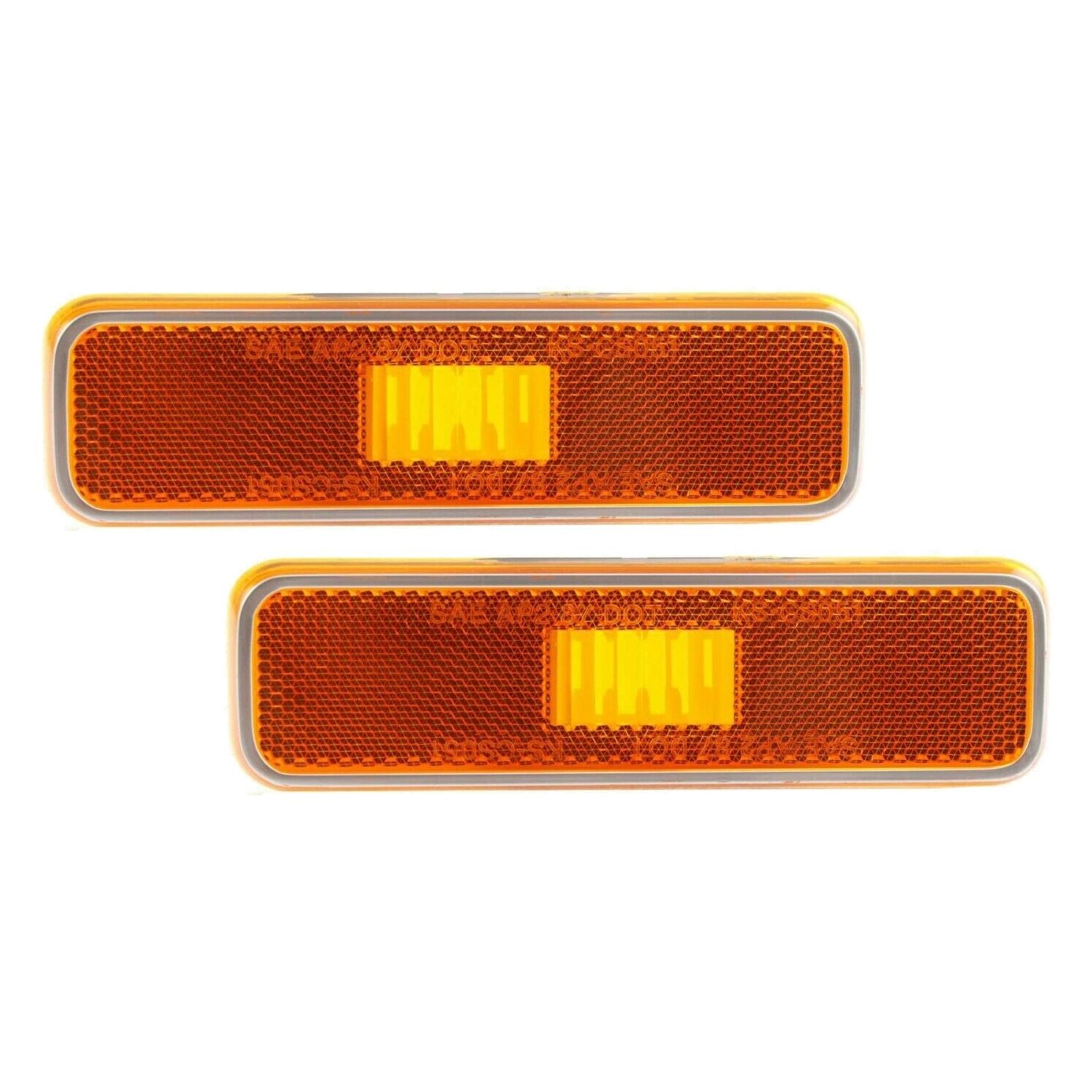 Set Of 2 Side Markers Corner Lamp Parking Light Cornerlight For Dodge Truck Pair