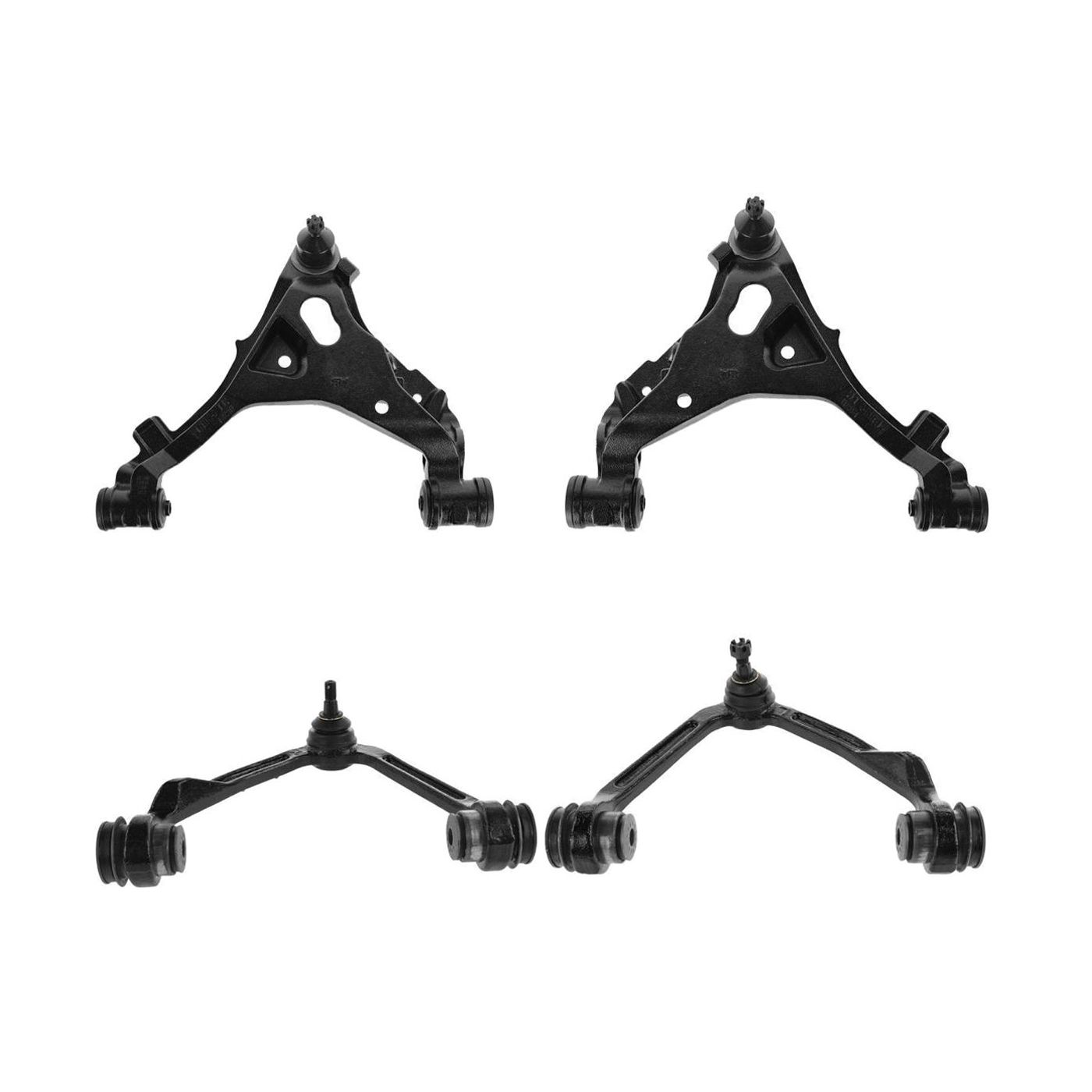 Front Upper Lower Control Arm Ball Joint 4pc Suspension Kit Set For 4WD F150