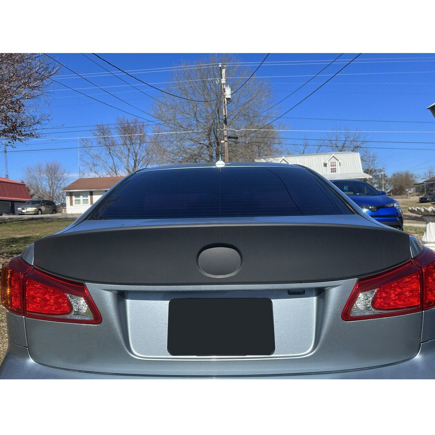 FOR 06-13 LEXUS IS250 IS350 ISF WA DUCKBILL REAR WINDOW ROOF SPOILER+ TRUNK LID