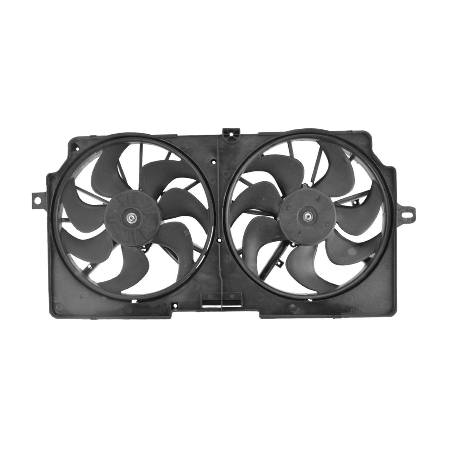 For 1999-2000 Silhouette Premiere Mini Passenger Van Radiator Dual Cooling Fan