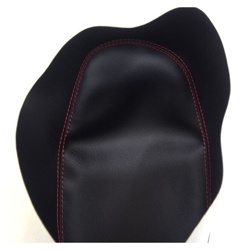 Center Console Armrest Leather Synthetic Cover For Kia 2014-2019 Soul Red Stitch