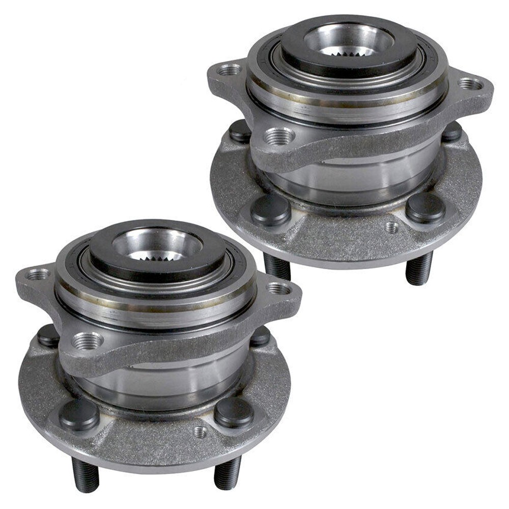 AWD 2 REAR Wheel Hub Bearings For Hyundai Santa Fe Veracruz Kia Sorento W/o ABS