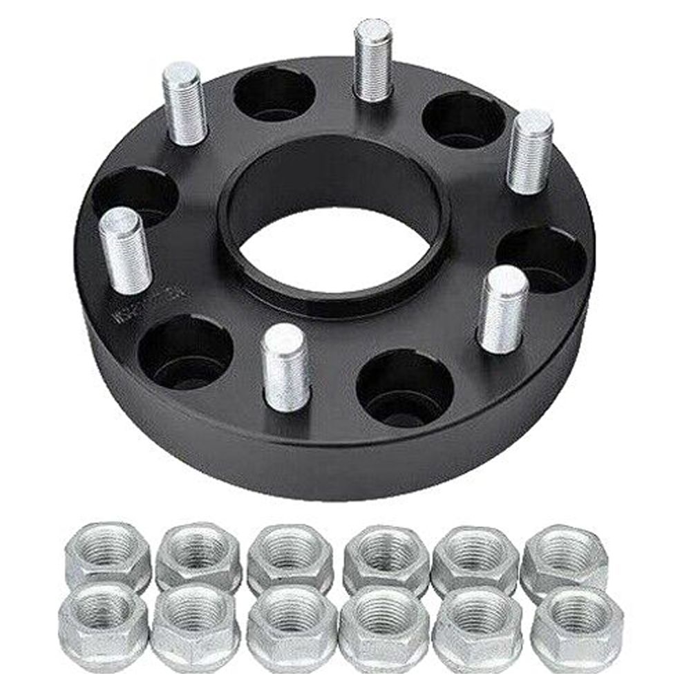 1x 6x5.5 To 6x120 Hub Wheel Adapters 1.5" Put For 99-21 Silverado 1500 Rims On