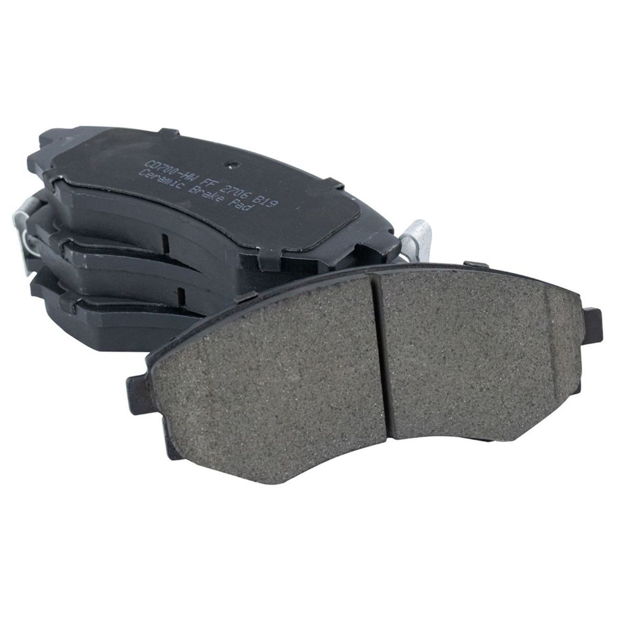 For 97-99 Tiburon FX Kia 01 Optima LX Ceramic Disc Brake Pads Front Set Kit