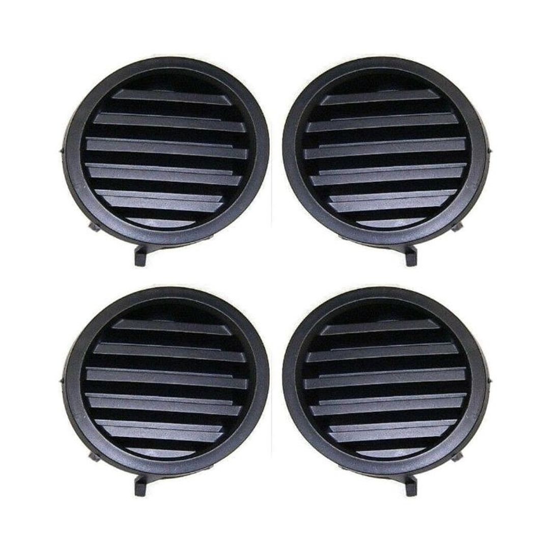4 PCS - Set Fog Light Covers Driver Passenger Side LH RH For Nissan