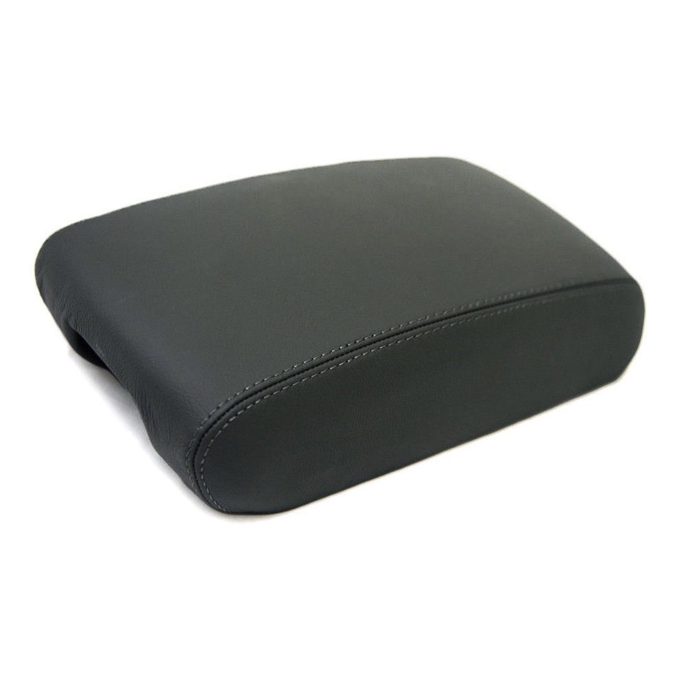Console Armrest PVC Leather Cover For 11-19 Durango 11-19 Grand Cherokee Black