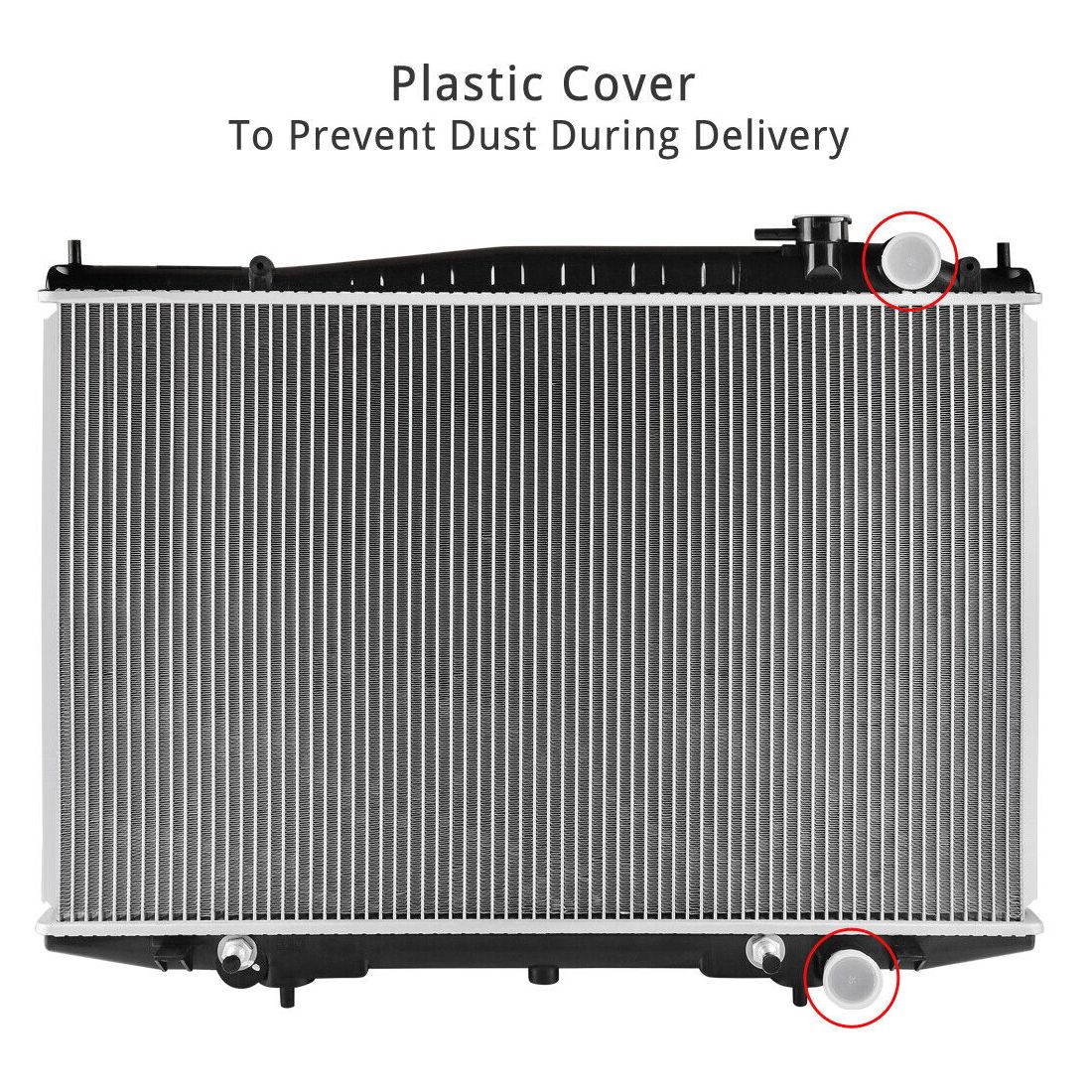 Radiator For 2002-2004 Nissan Frontier SVE Extended Cab Pickup 2.4L 3.3L V6