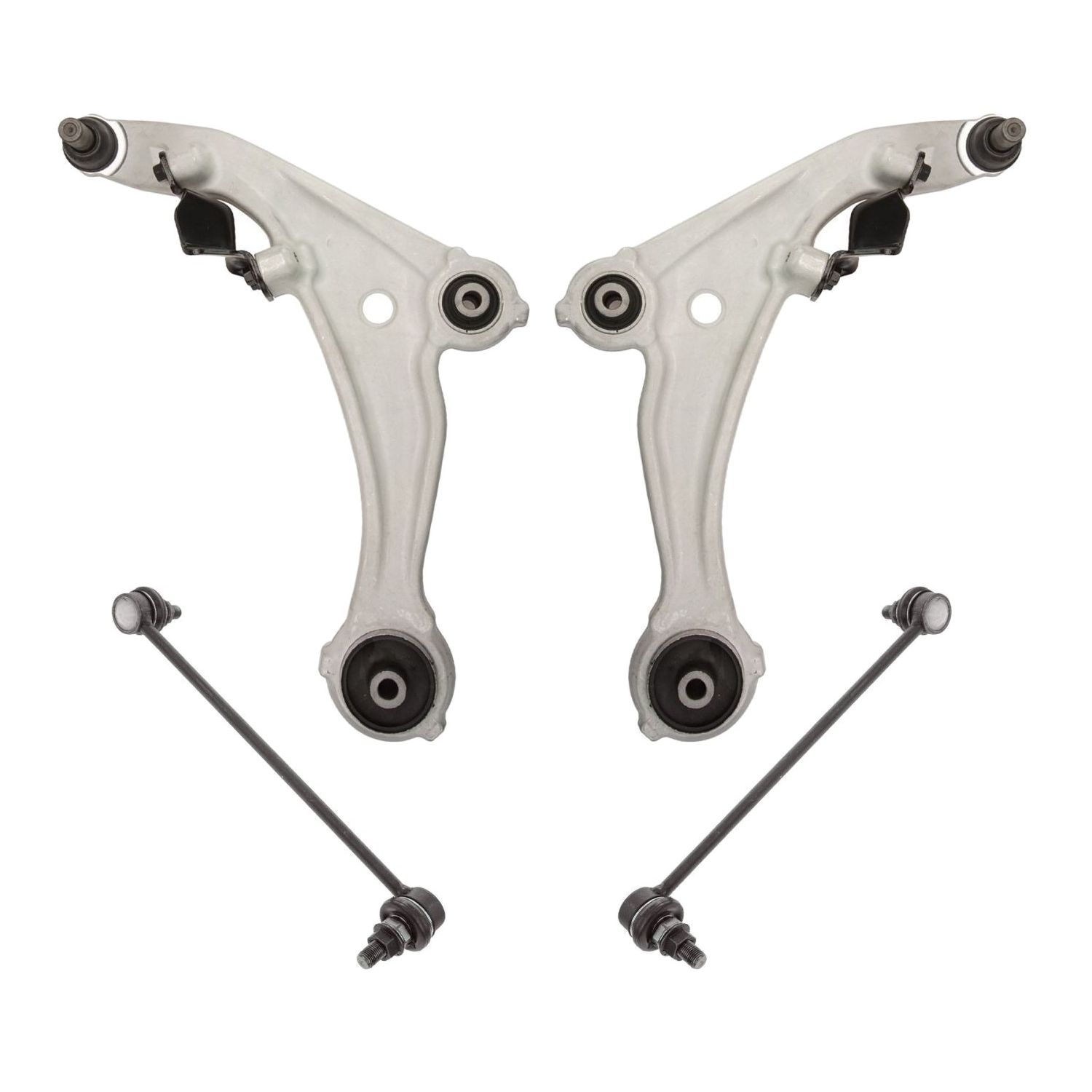 For Altima 4-pc Suspension Kit Front Lower Control Arms W/Sway Bar End Links