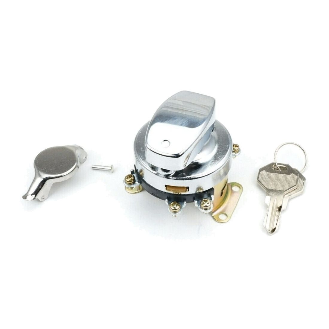 5 POST CHROME IGNITION SWITCH For Harley-Davidson 71500-36 07-64020
