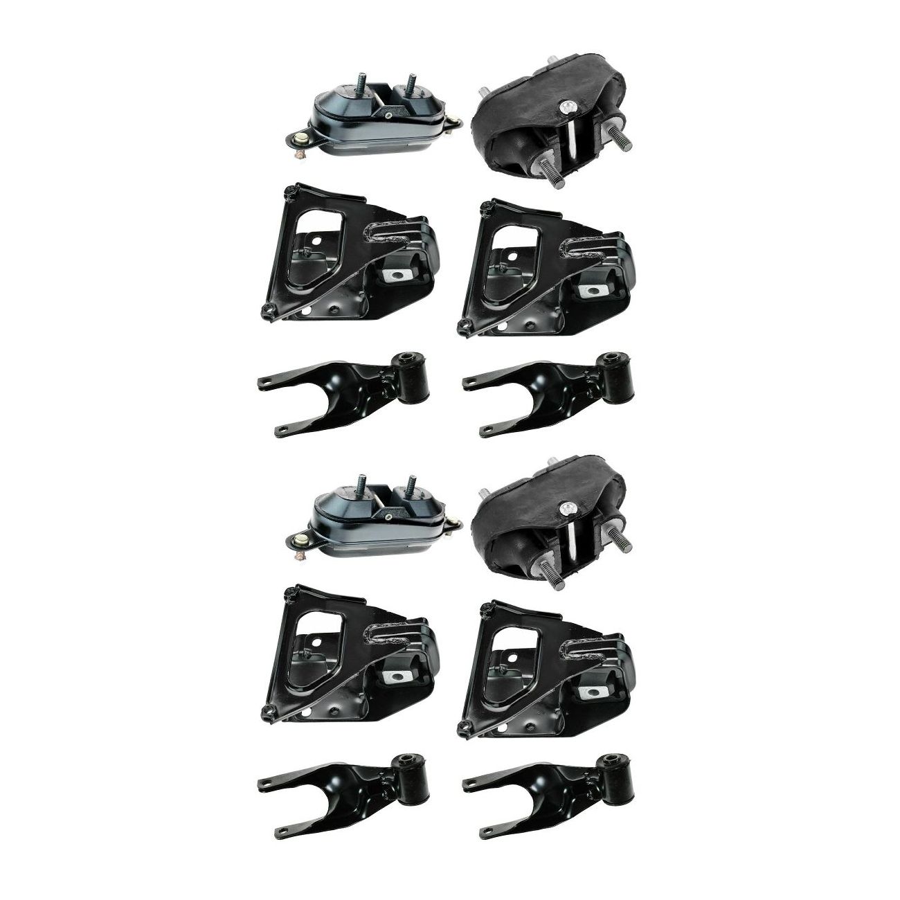 12 PCS - Complete Engine Transmission Torque Mount Set Kit For Grand Prix Impala 3.8