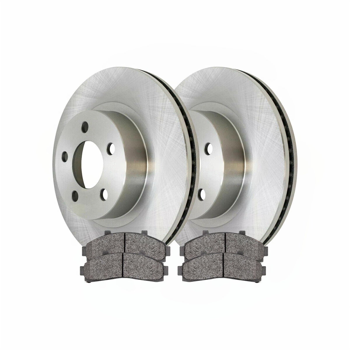 2 Sets Of - Front Brake Rotors & Ceramic Pads Kit For Mazda B3000 B4000 Ford Explorer