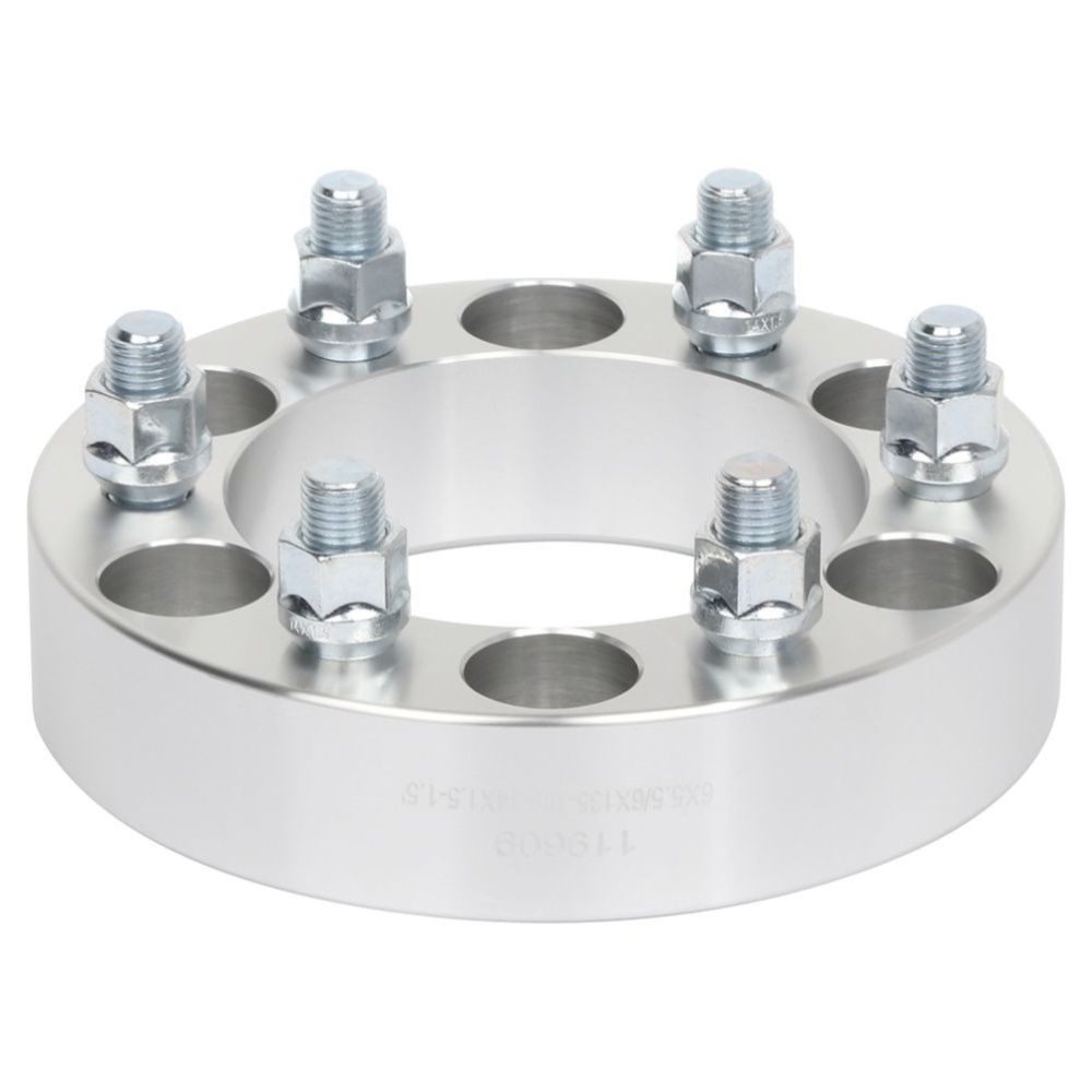 4-pcs 1.5" 6x5.5 To 6x135 14x1.5 Studs Wheel Spacers For Cadillac Chevy GMC