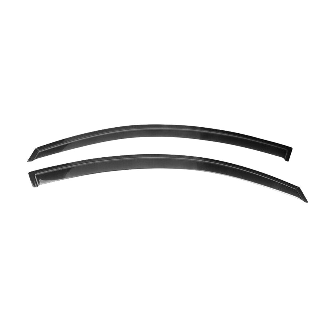 2 Sets Of - Fits 08-13 Nissan Altima D32 Coupe Tape On Acrylic Window Visors Sun Rain