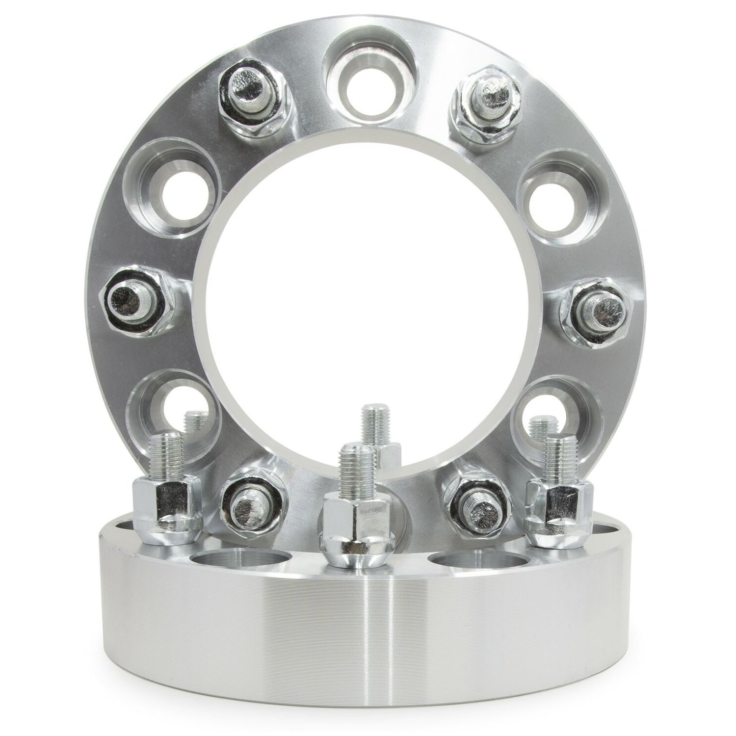 4 Chevrolet Wheel Spacers Adapters 1.5" Thick 7/16-20 Studs Fits K10 6 Lug 6x5.5