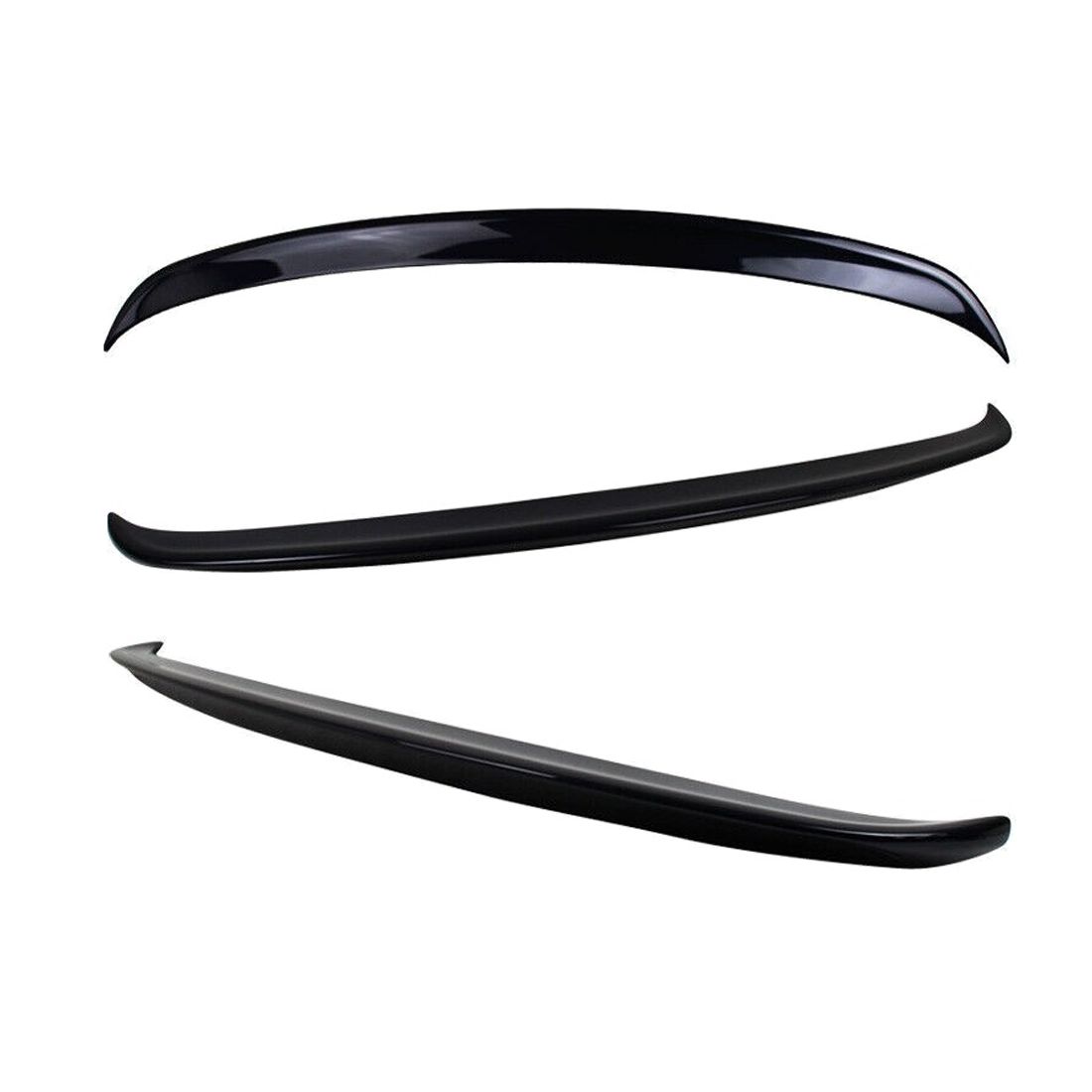 5-Series E60 AC Trunk Spoiler Wing Painted For 10 525i F1 Sedan Blue Metallic
