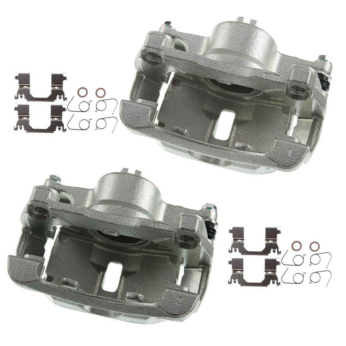 2x Brake Calipers For 2014-2018 Nissan Rogue 2-Rows Seats 2.5L Front Left&Right
