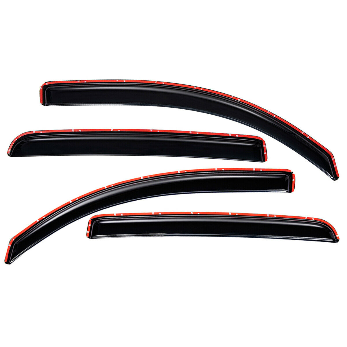 2 Sets Of - In Channel Style Sun Rain Window Visors Visor For 194446