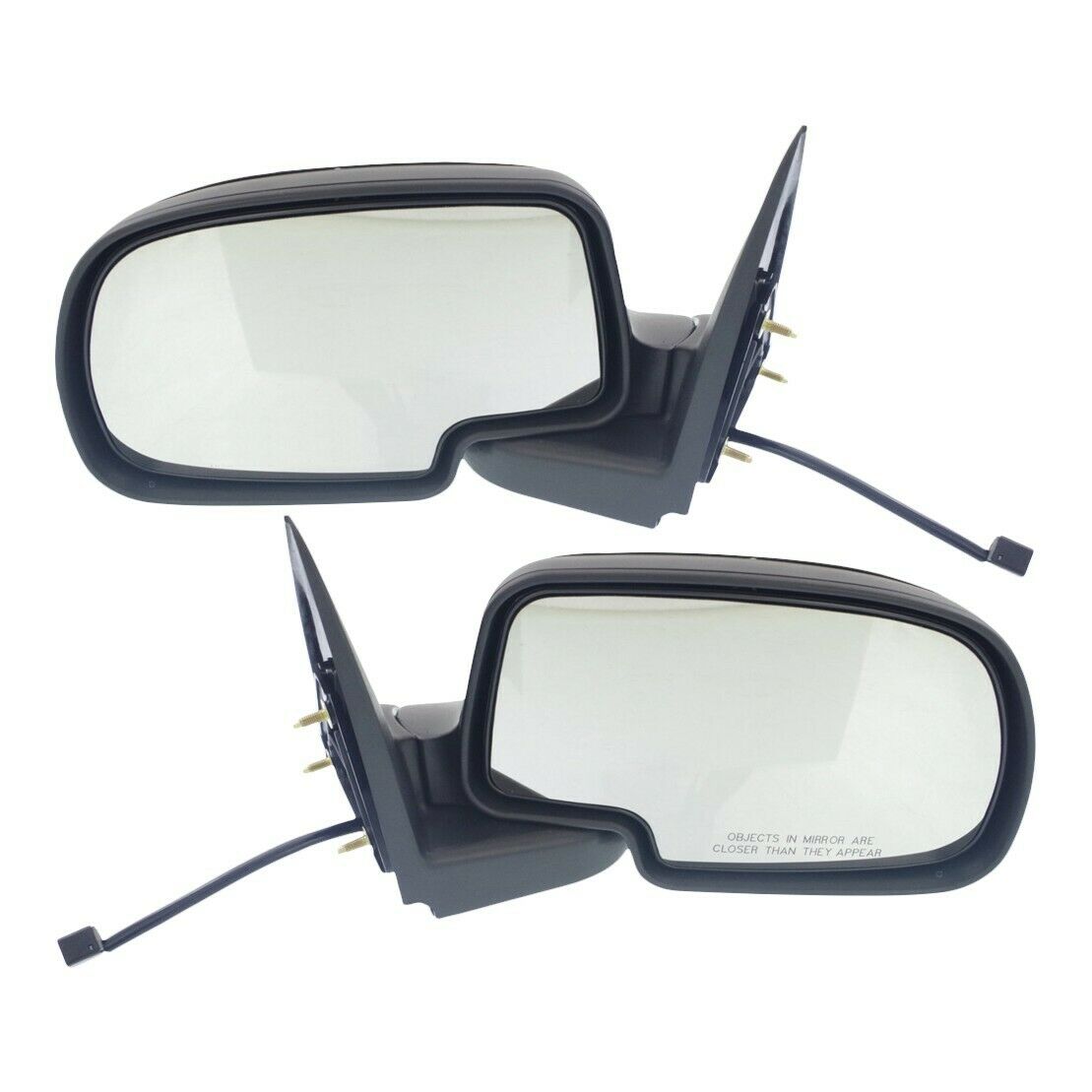 Power Side View Mirrors Left & Right Pair Set For Cadillac Chevy GMC Truck