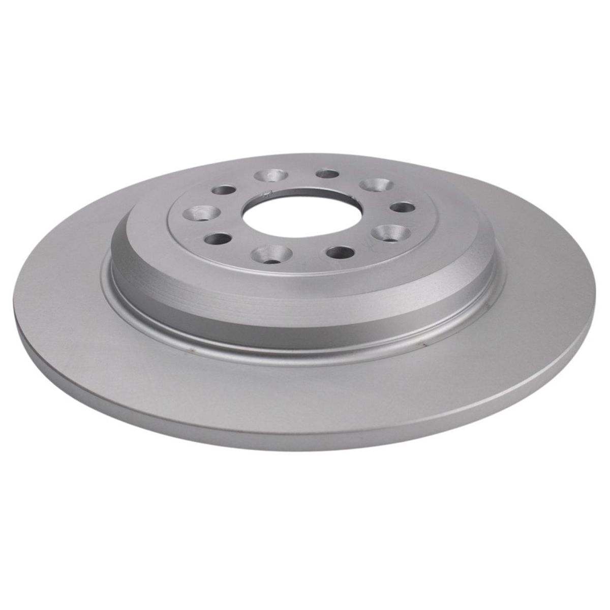 Rear Brake Coated Rotor & Ceramic Pad Kit W/Fluids Edge SUV Truck