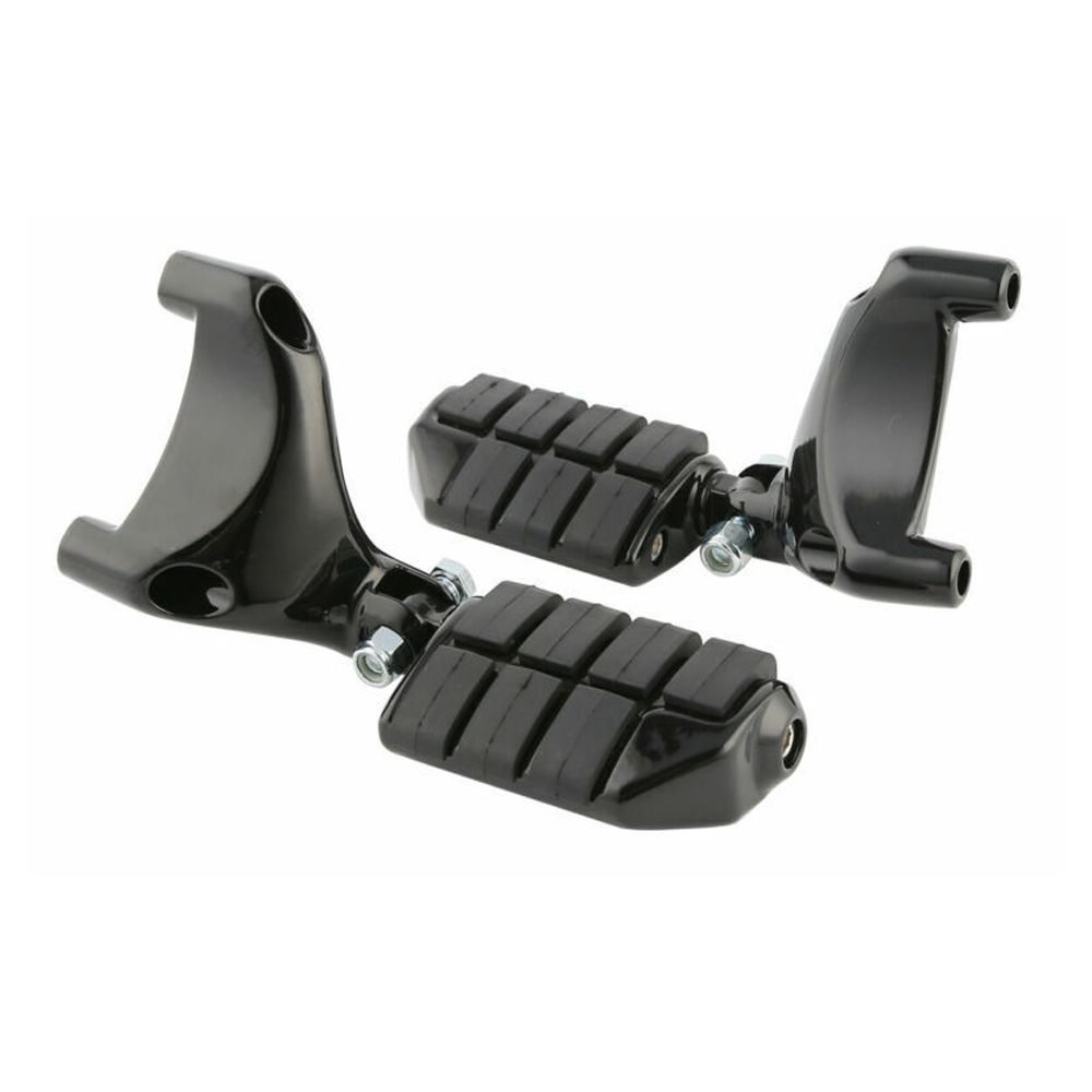 For 2004-2013 Harley-Davidson Sportster 1200 Black Passenger Foot Pegs Mount