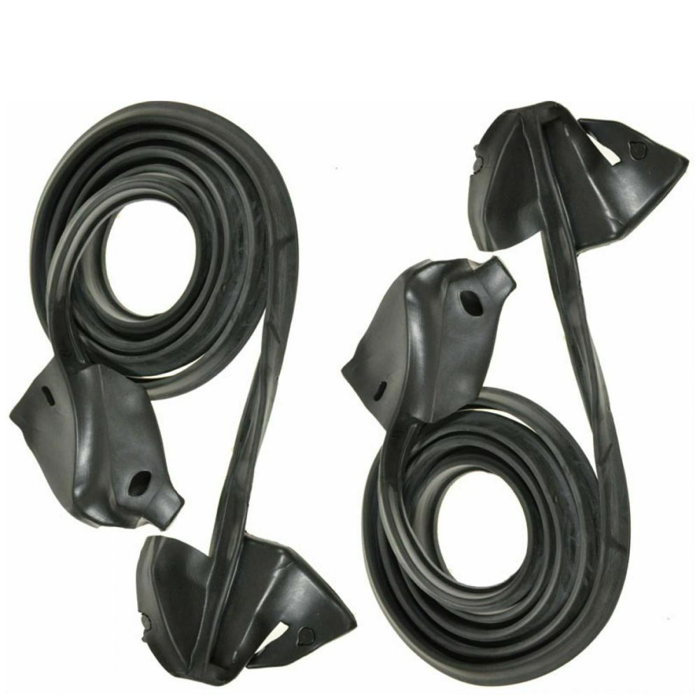 2 Sets Of - Convertible & Door Hardtop Door Seal For Buick Cadillac Chevy Pontiac Old