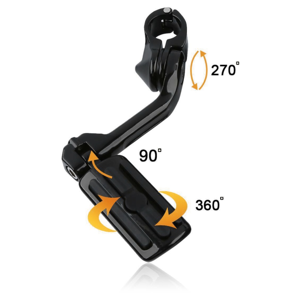 Highway Foot Pegs Long Mount Crash Engine Guard For 1995-2013 Harley-Davidson US