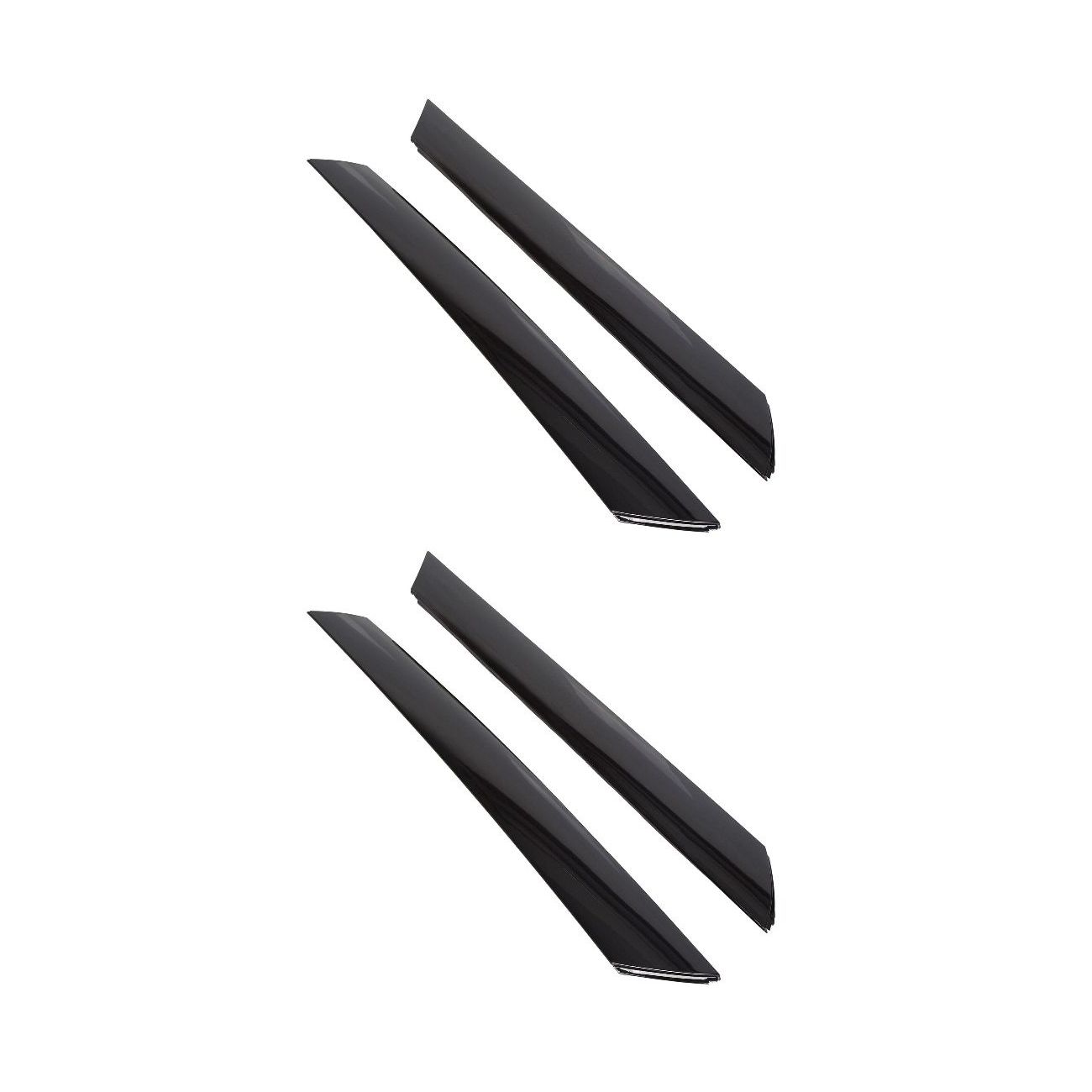 2 Sets Of - Windshield Pillar Trim Right Left For 09-10-13 KIA Soul Exterior Molding