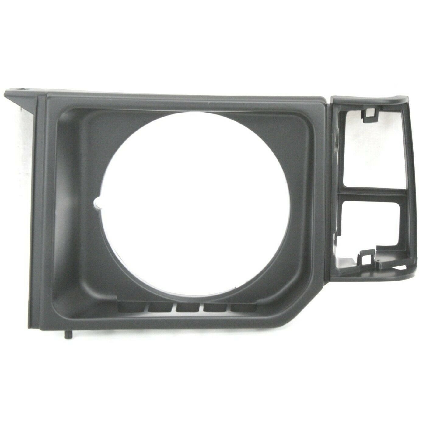 2pcs Pack Headlight Door/Bezel Left & Right Side Black LH RH For Montero Raider