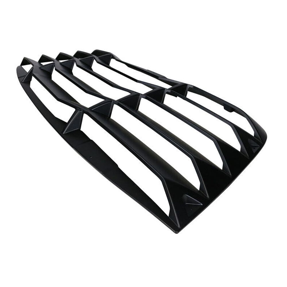 For Dodge 08-23 Challenger Rear Window Louver Cover Sun Visor Shade Matte Black