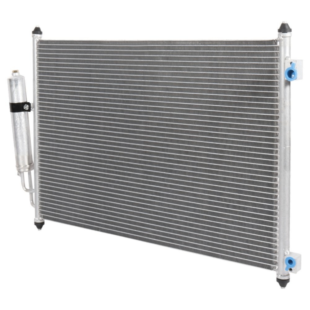 2 Sets Of - Aluminum AC Condenser For Nissan 08-14 Rogue 14-15 Rogue Select 2.5L L4