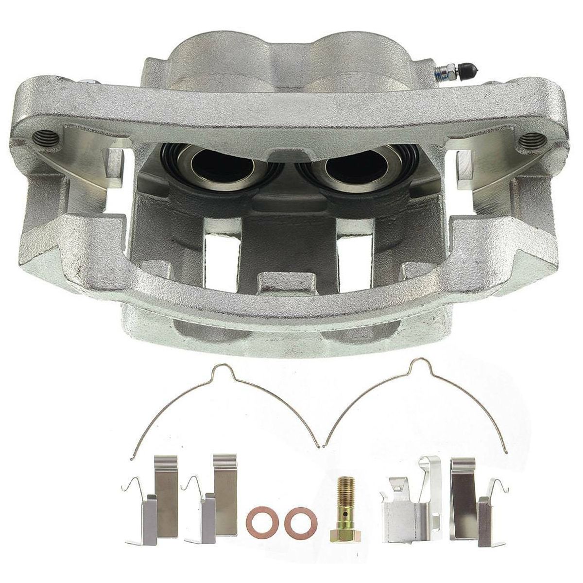 2x Front Brake Calipers For 99-04 Ford F-250 F-350 Super Duty Excursion