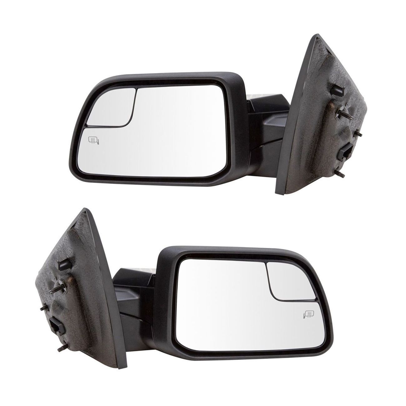 For 2011-2014 Edge Sport Utility Mirror Power Heated Memory Puddle Spotter Set