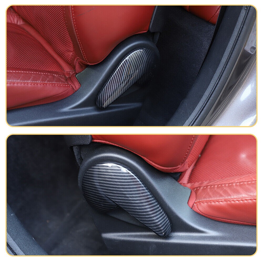 Carbon Fiber Adjustive Handle Panel Cover Trim