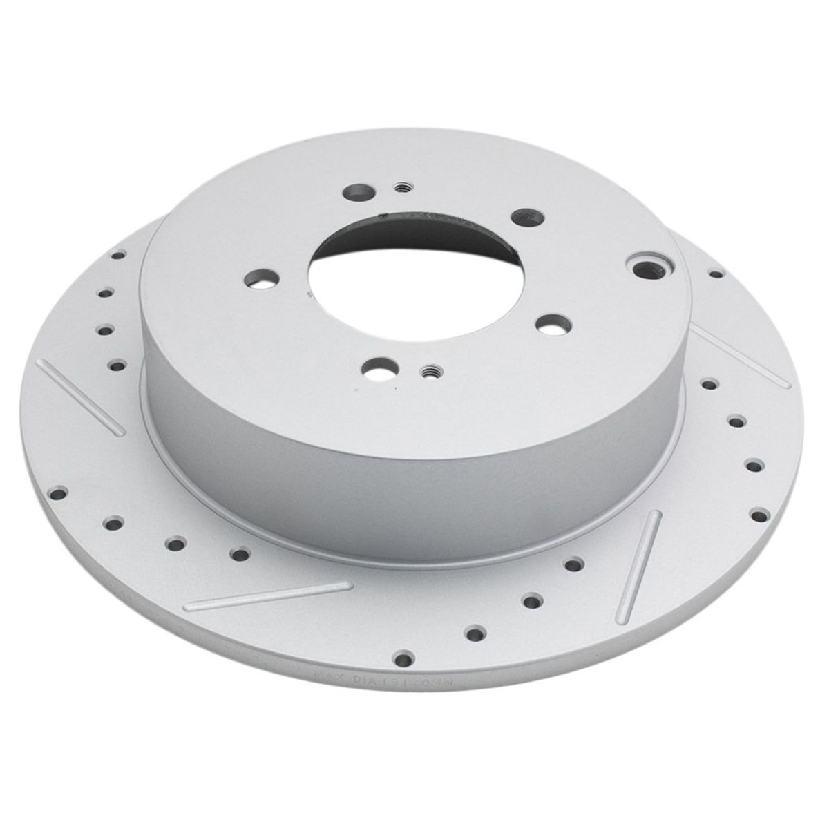 Performance Brake Rotor Drilled Slotted & Ceramic Pad Front & Rear Kit