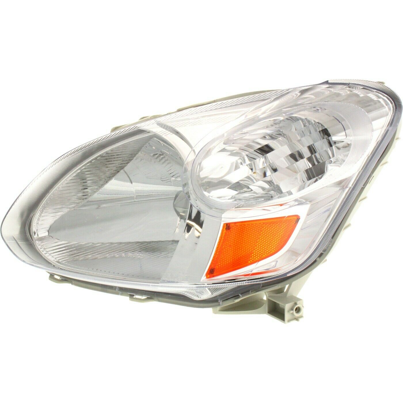Headlight Set For 2003-2005 Toyota Echo Base Sedan Left And Right With Bulb 2Pc