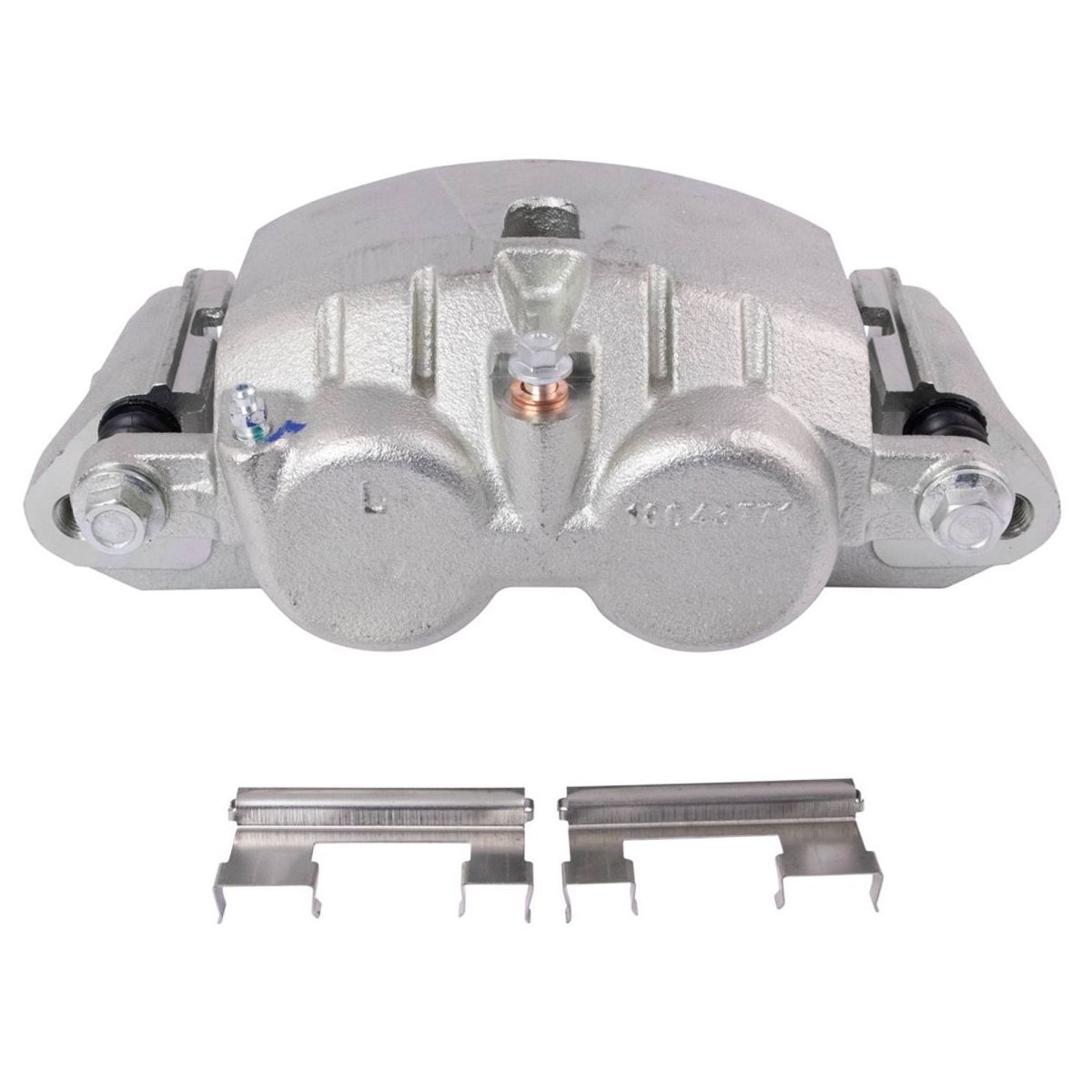Rear Ceramic Brake Pad Rotor & Caliper Kit W For 01-06 Sierra 3500 Dually Truck