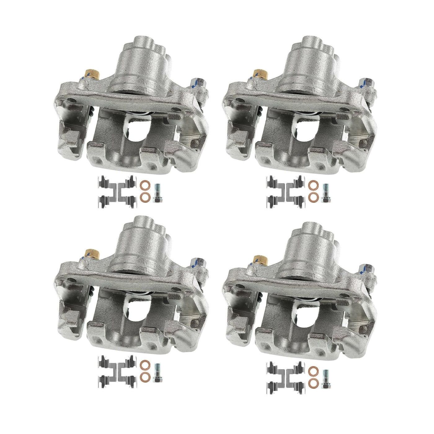 4 Sets Of - Brake Caliper With Bracket For 05-07 Avalon 02-06 Camry 04-08 Solara Rear