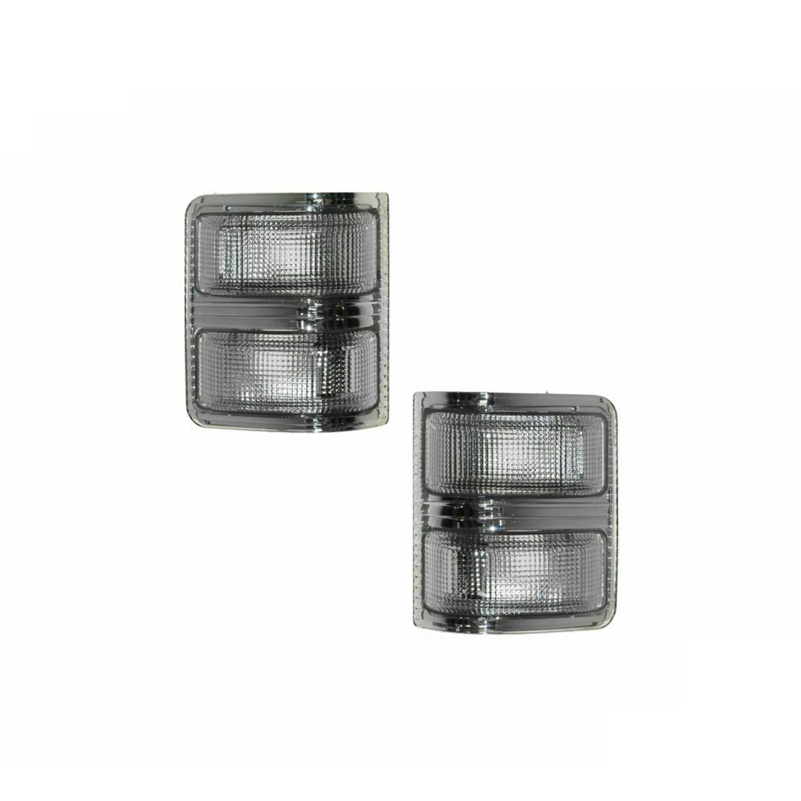 2 Sets Of - Trail Ridge Tow Mirror Turn Signal Light Smoked For Ford Style Mirrors