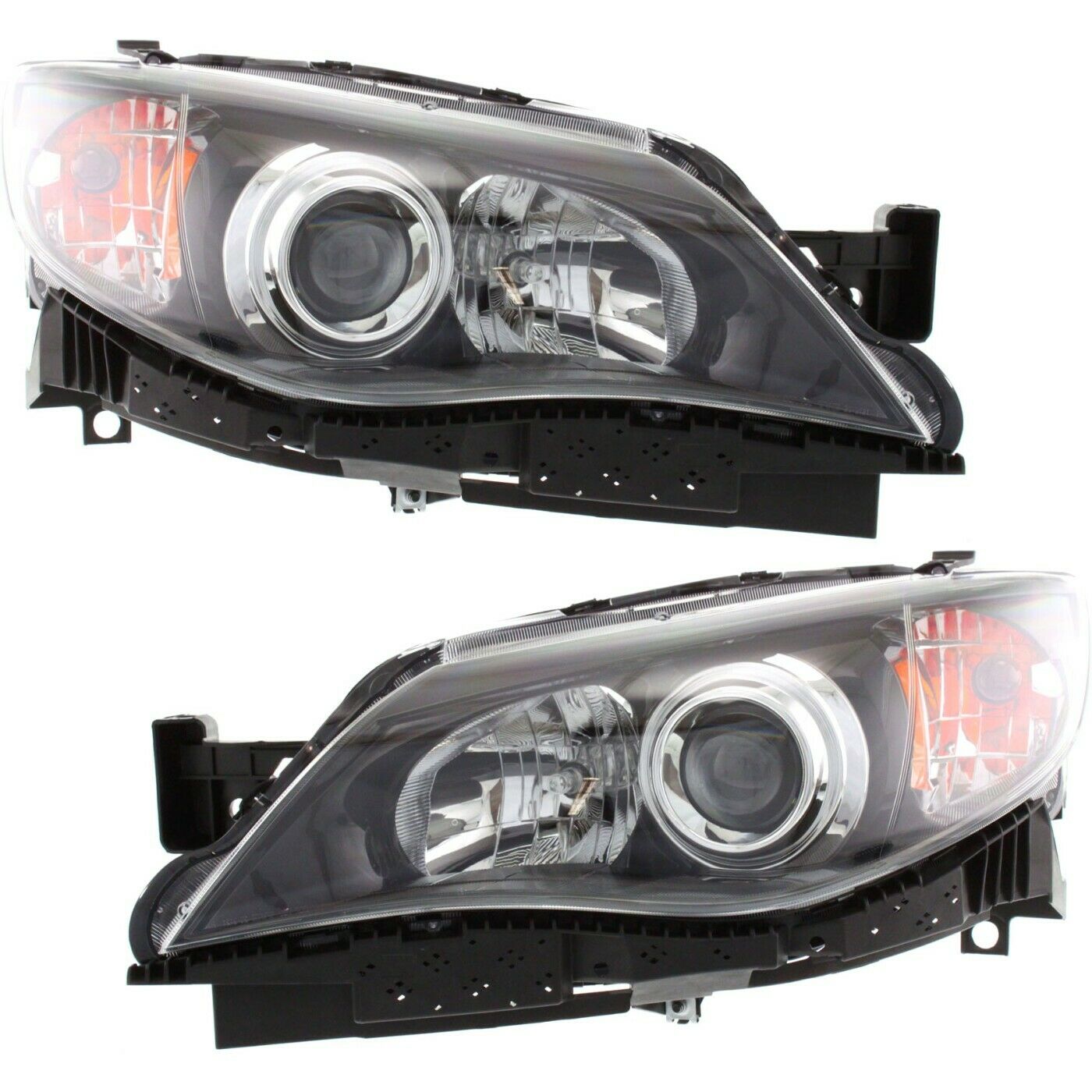 Headlight Set For 2008-11 Impreza Left And Right With Bulb 2Pc