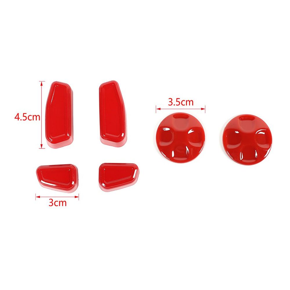 Seat Adjust Button Bezel For Dodge Charger 15+ Durango 11+ RAM 18+ Accessories