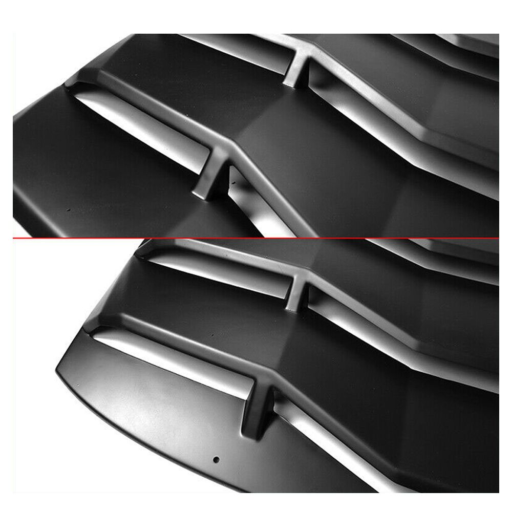 Fits 11-16 Scion TC Rear Window Louver Cover Windshield Sun Shade Unpainted ABS
