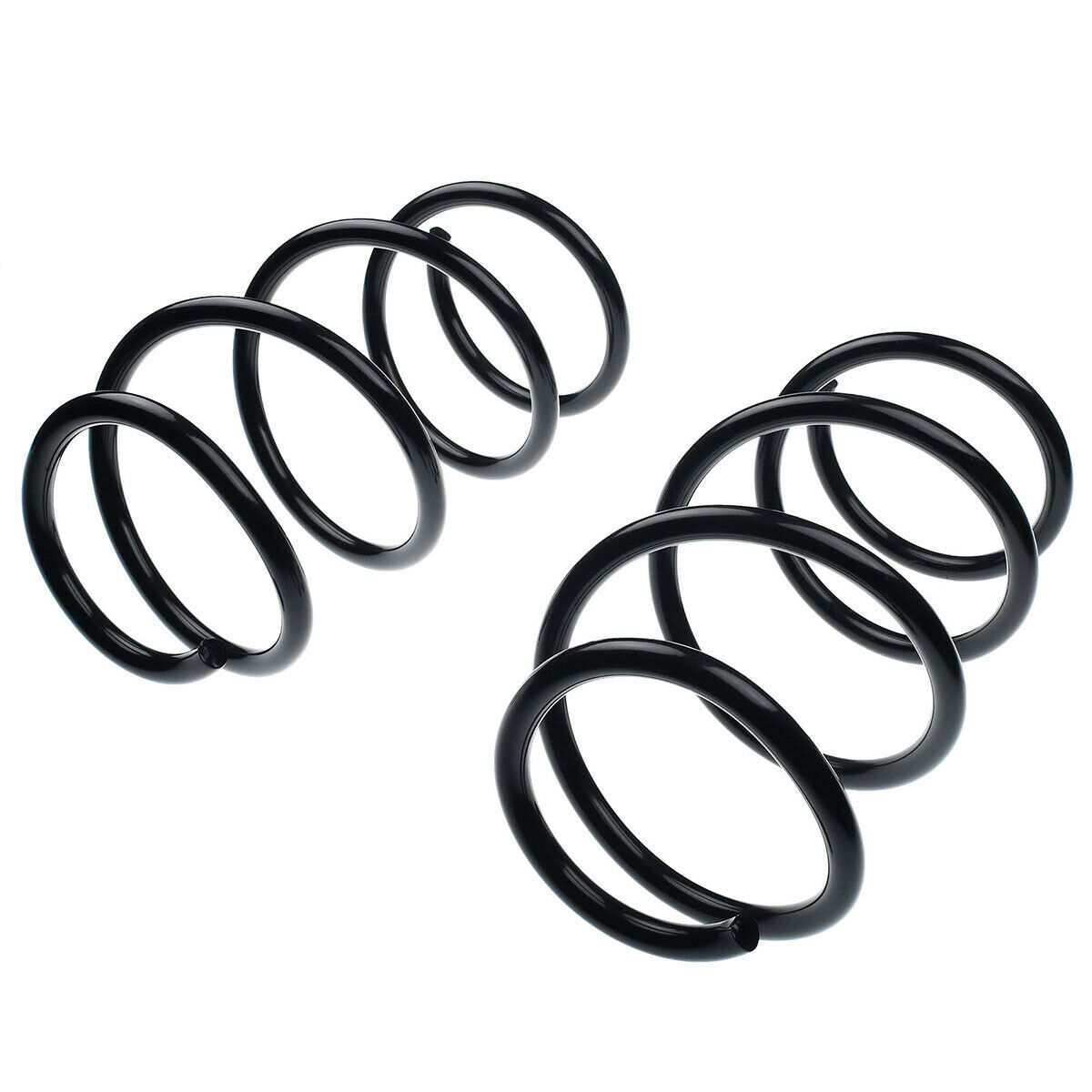 2x Front Left LH & Right Coil Springs For 08-09 535i 04-06 545i 06-10 550i E60
