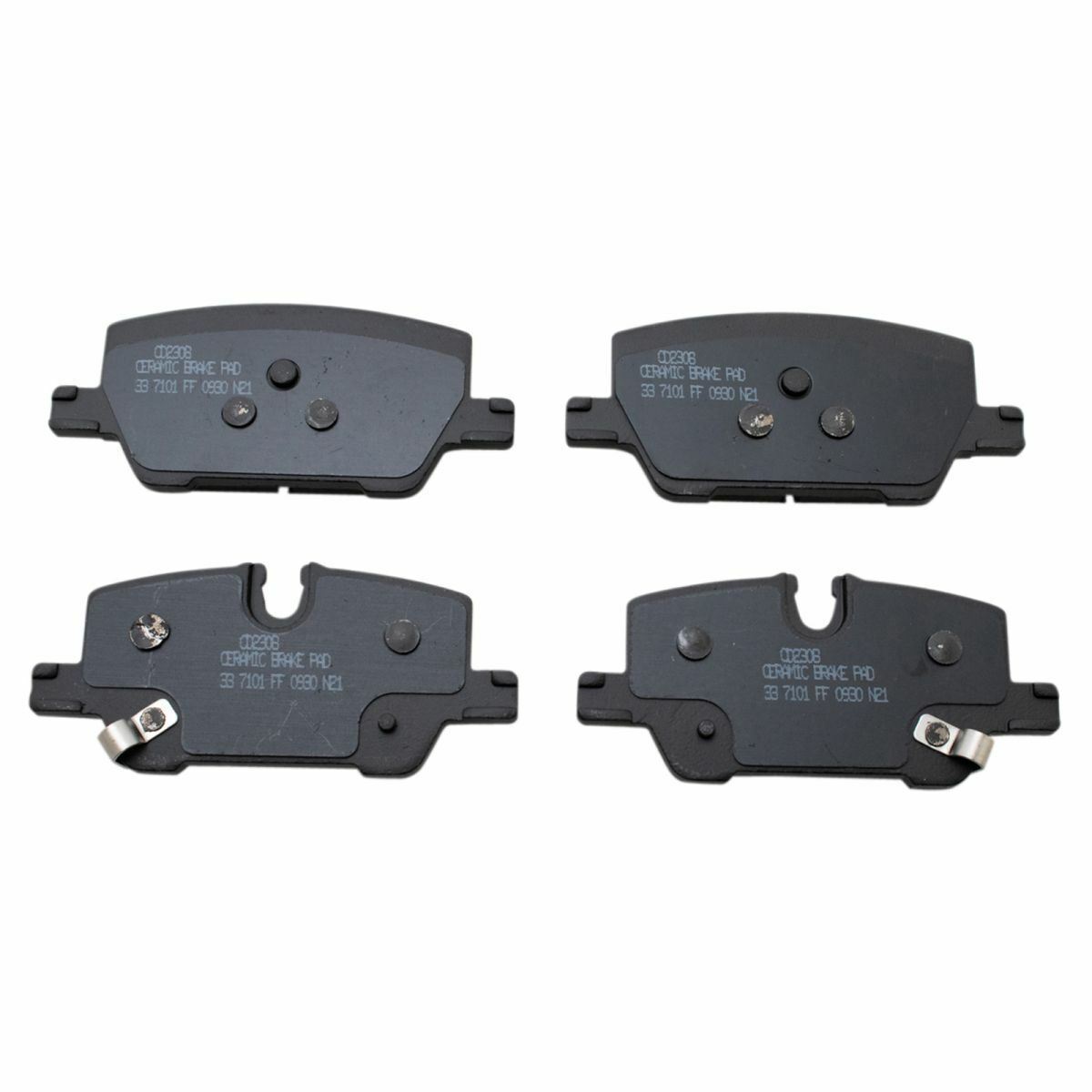 Rear Ceramic Disc Brake Pad Set For 2020-2021 Encore GX 2021 Trailblazer SUV