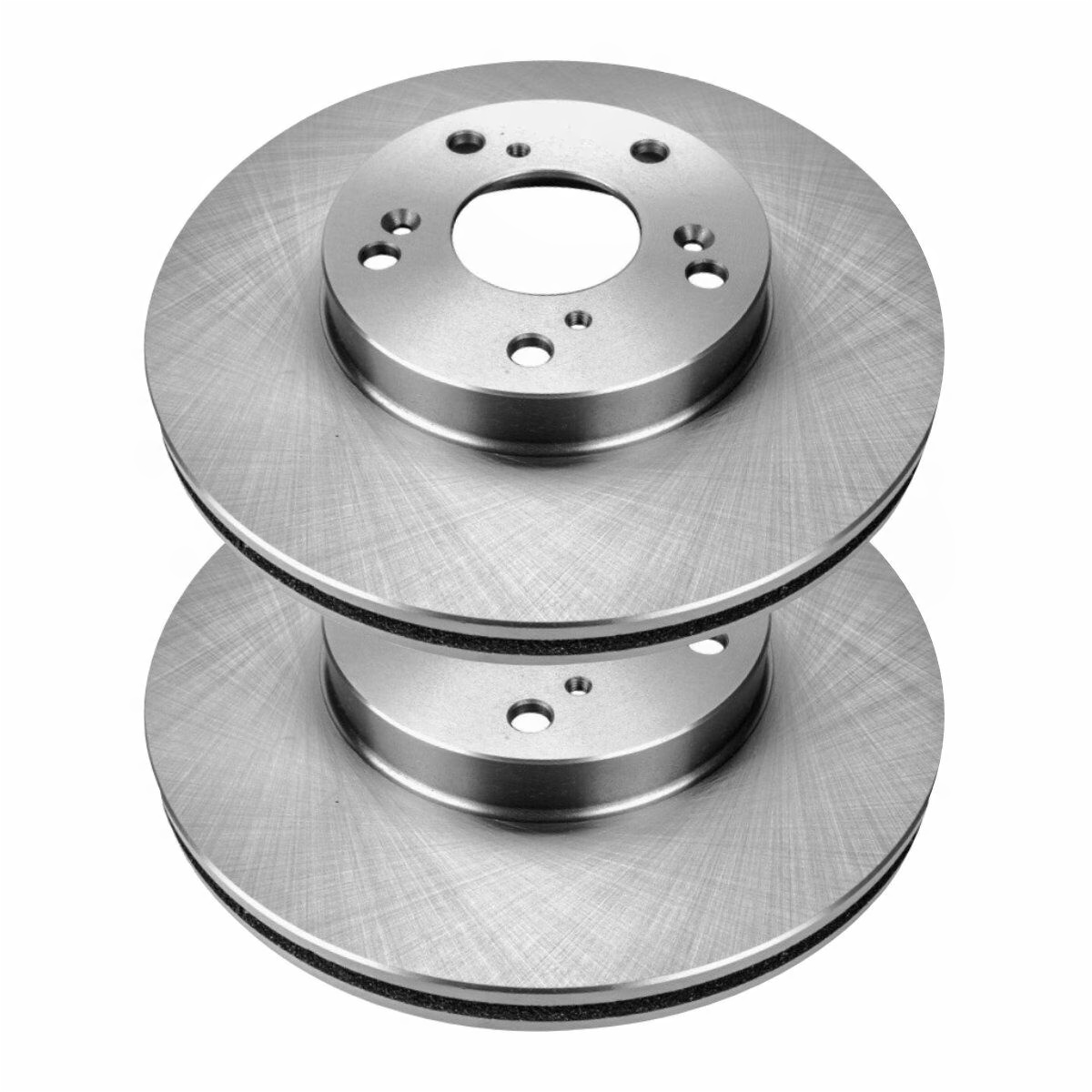 Front Brake Rotors Pair 2 For Acura 2013-2014 ILX Honda 2012-2015 Civic