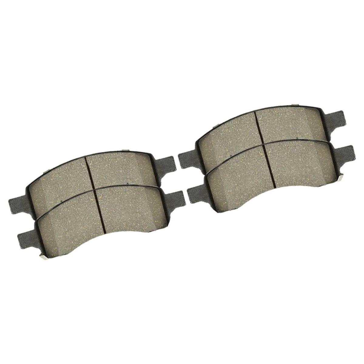 4 Sets Of - For 2009-2017 Chevrolet Traverse 2009-2012 Colorado Front Ceramic Brake
