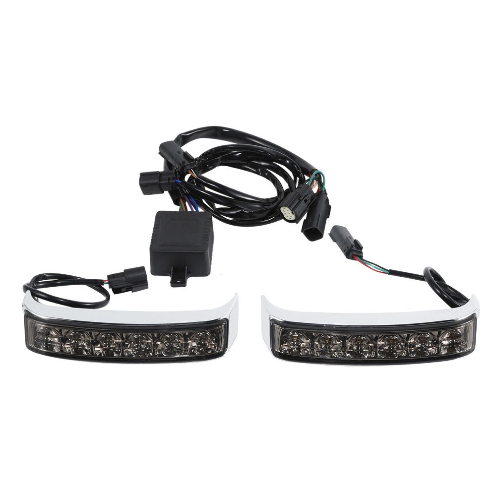 Saddlebag LED Run Brake Turn Lamp Light For Harley-Davidson Harley Electra Road