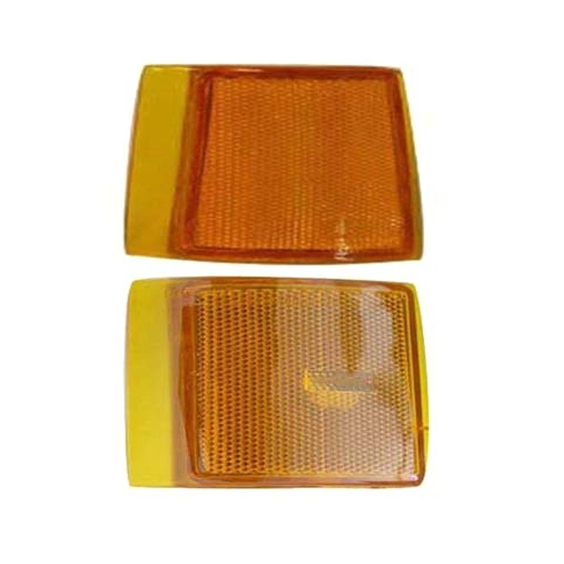 pickup For 1994-1999 C1500 Sierra SL Composite Side Marker Upper Lower Left 2pc