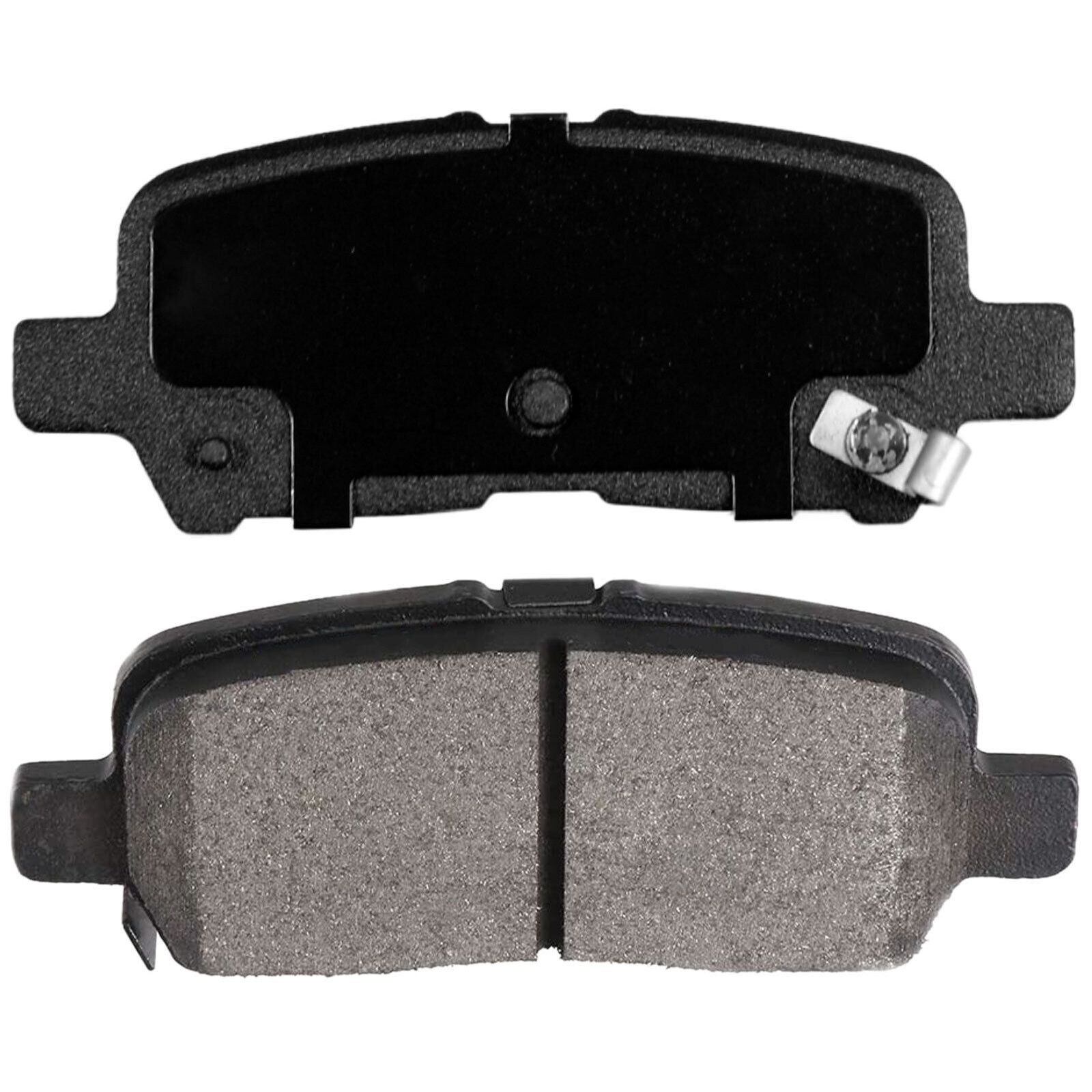 For 2004-2008 Pontiac Grand Prix Sedan Rear Brake Rotors Ceramic Brake Pads